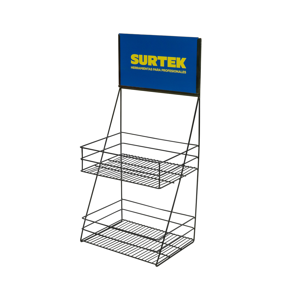 Rack despachador de mostrador para artículos 78 cm x 35 cm x 25 cm