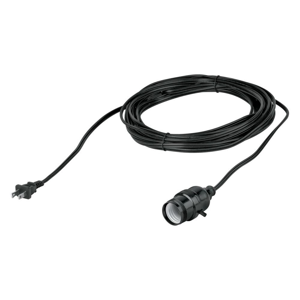 Portalámparas con cable de 10 m, VOLTECK