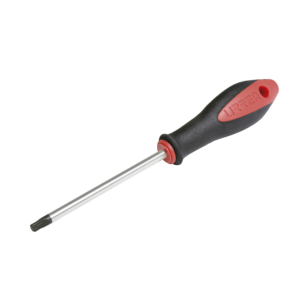 Destornillador con mango bimaterial, punta Torx barra redonda T20 x 4"