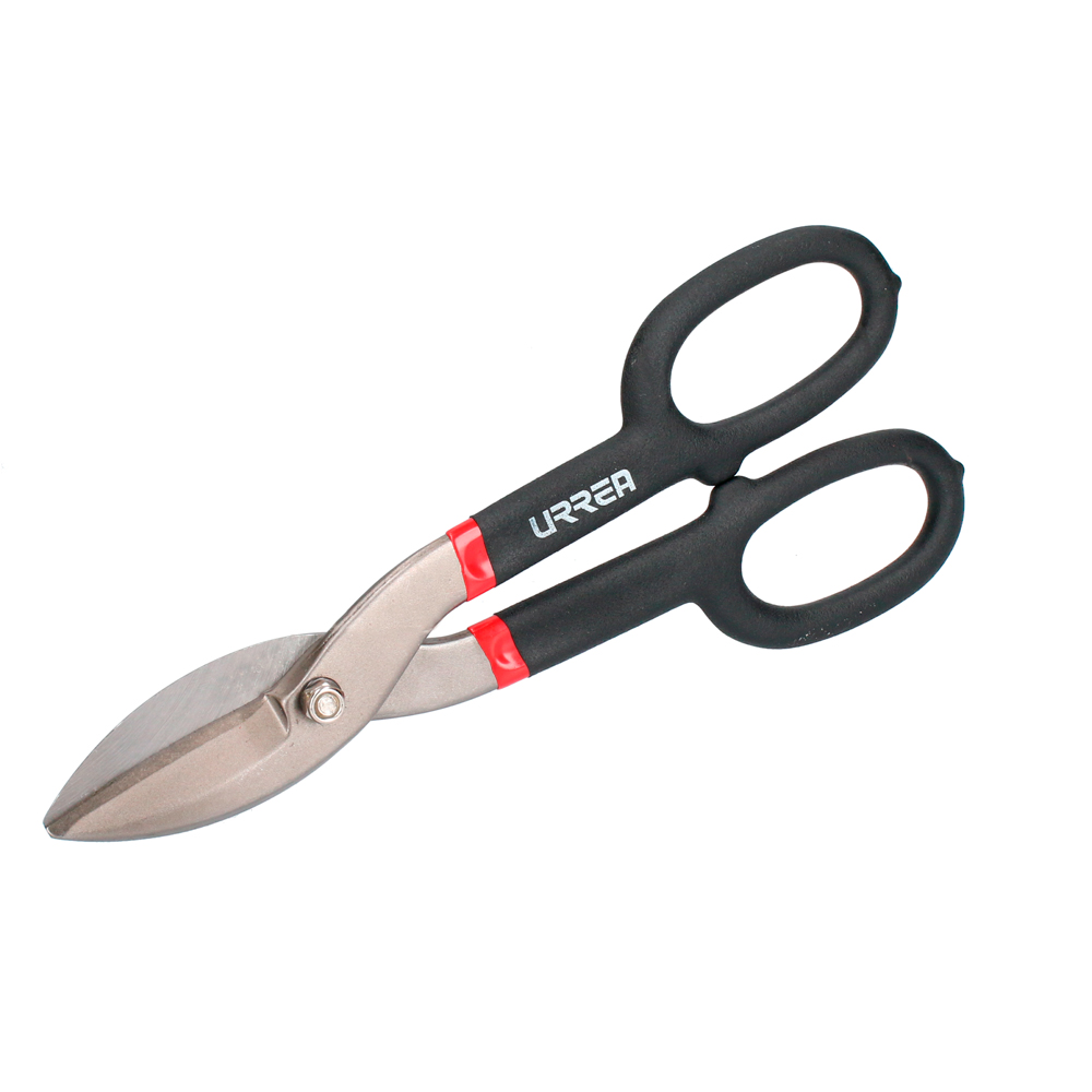 Tijera para hojalatero con mango rubber grip 10"