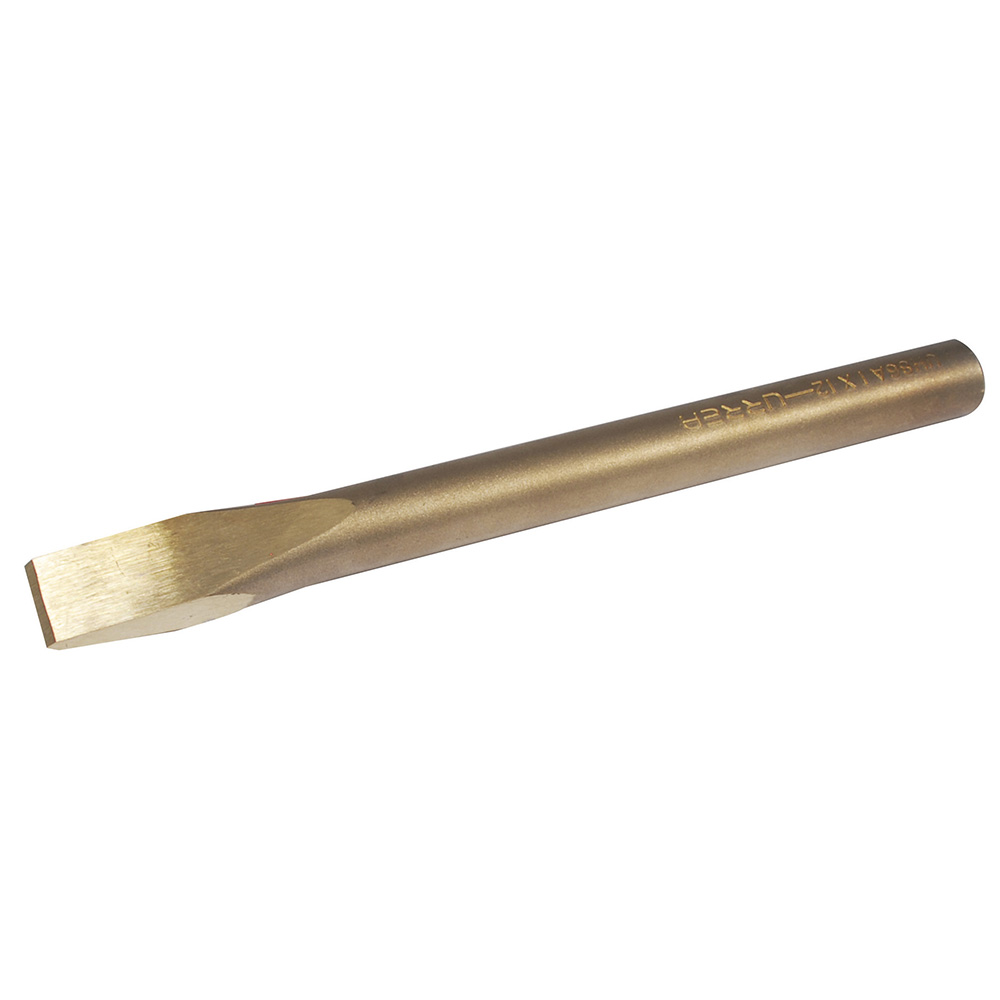 Cincel de bronce-aluminio antichispa de 15/16" 12"