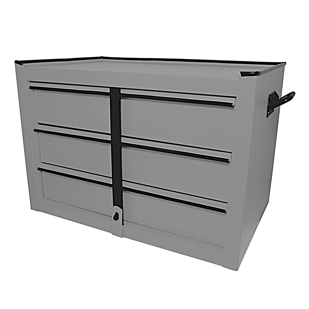 Gabinete superior color gris 3 gavetas 21"