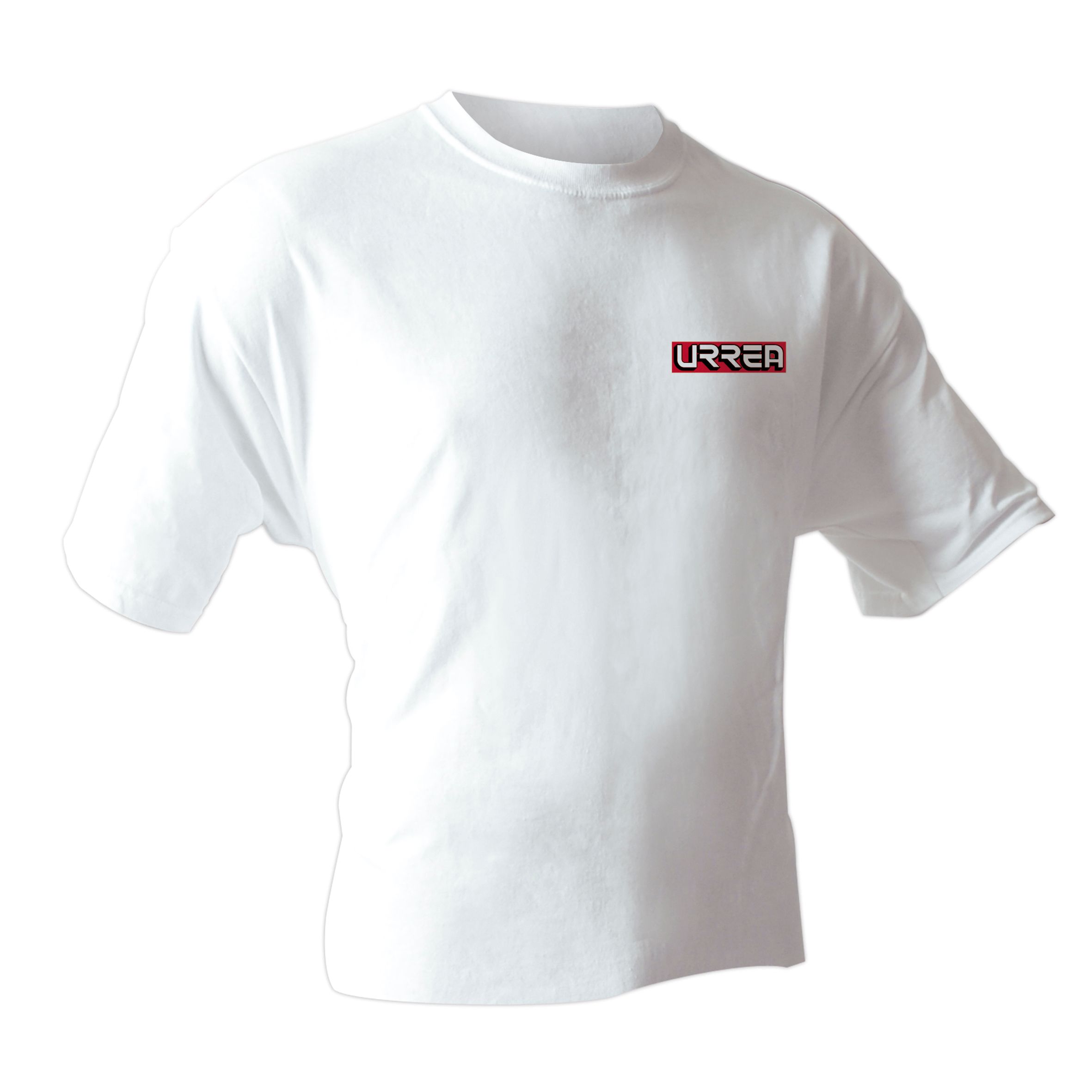 Playera cuello redondo color blanco talla XL