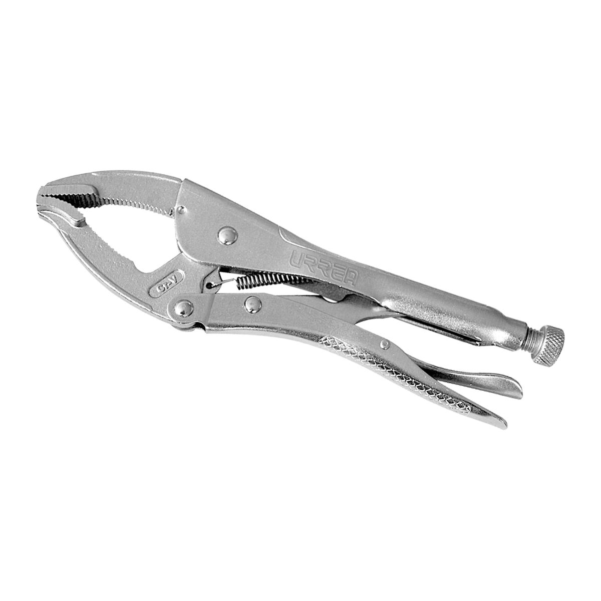 Pinza de presión cromada universal de 10"