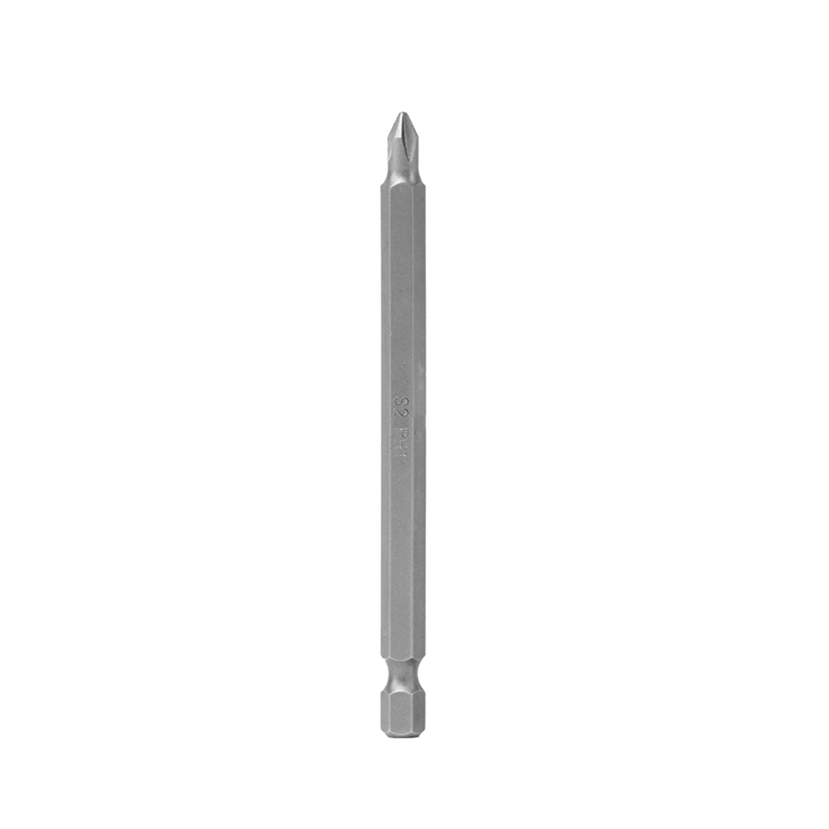 Punta Phillips de poder hexágono de 1/4", #2 x 4" 5 piezas