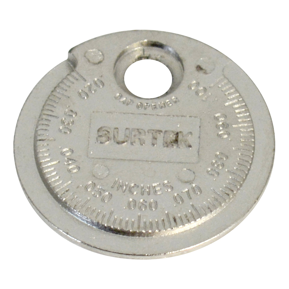 Calibrador tipo rampa para bujía 0.020" a 0.10"