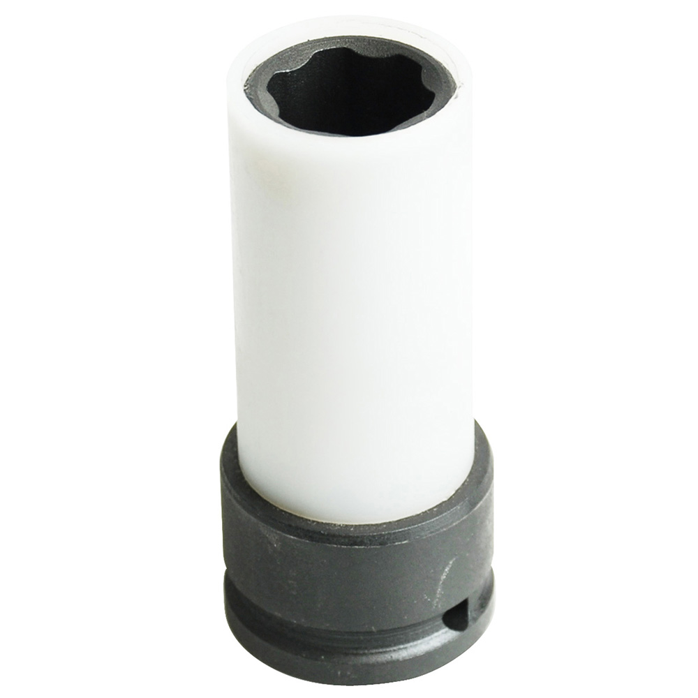 Dado de impacto largo métrico cuadro de 3/4", con protección nylamid, 7/8"