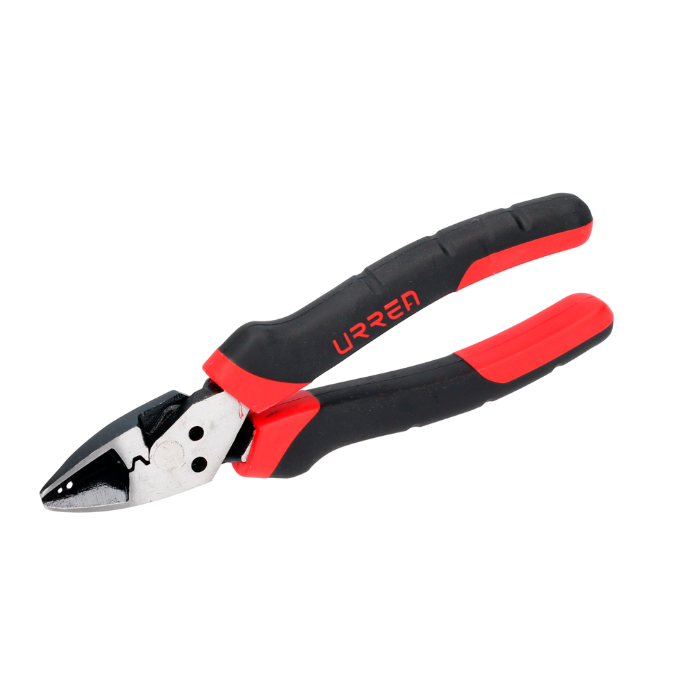 Pinza multipropósitos con mango bimaterial punta diagonal corte diagonal de 7"