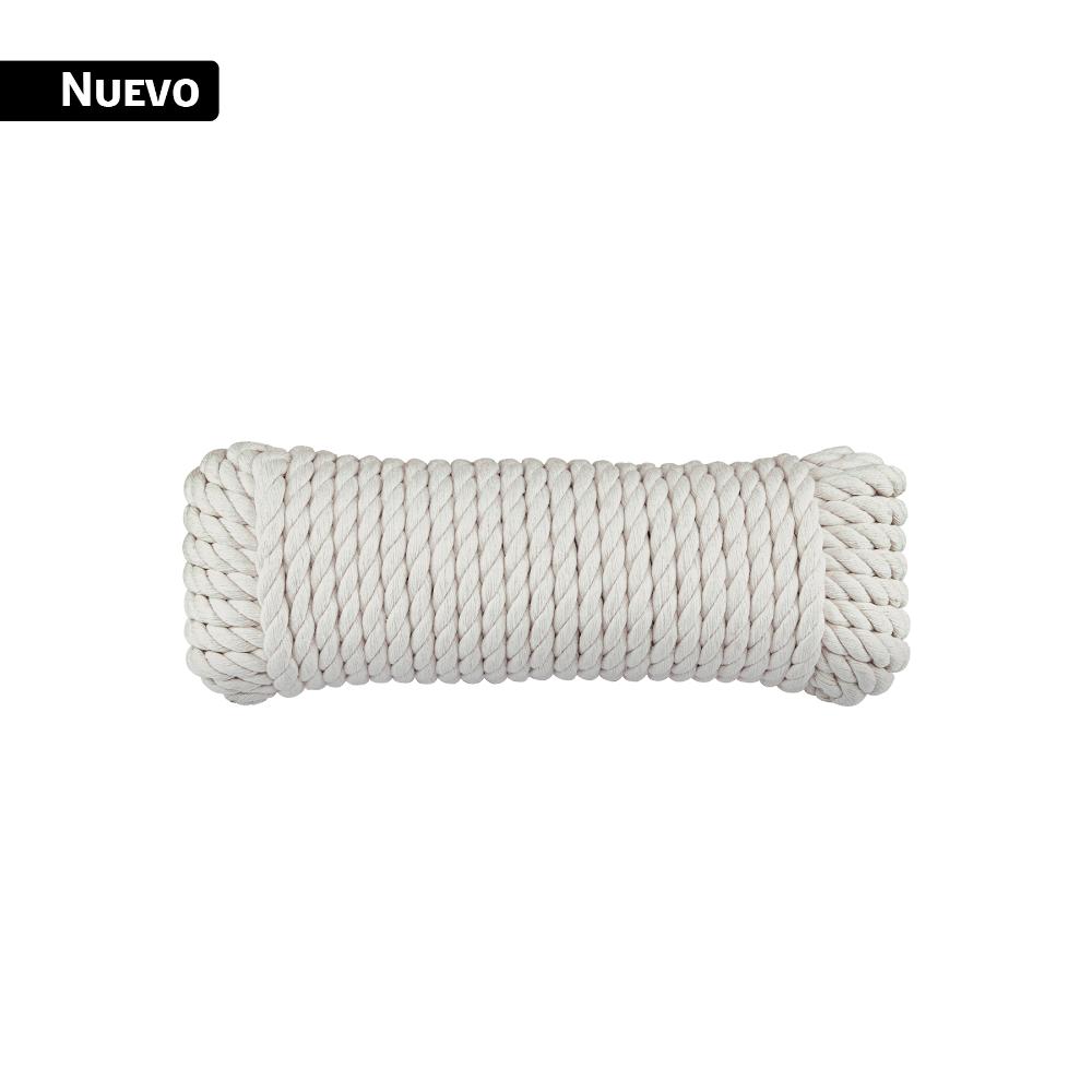 Piola de Algodón de 10 mm x 15 m natural, FIERO