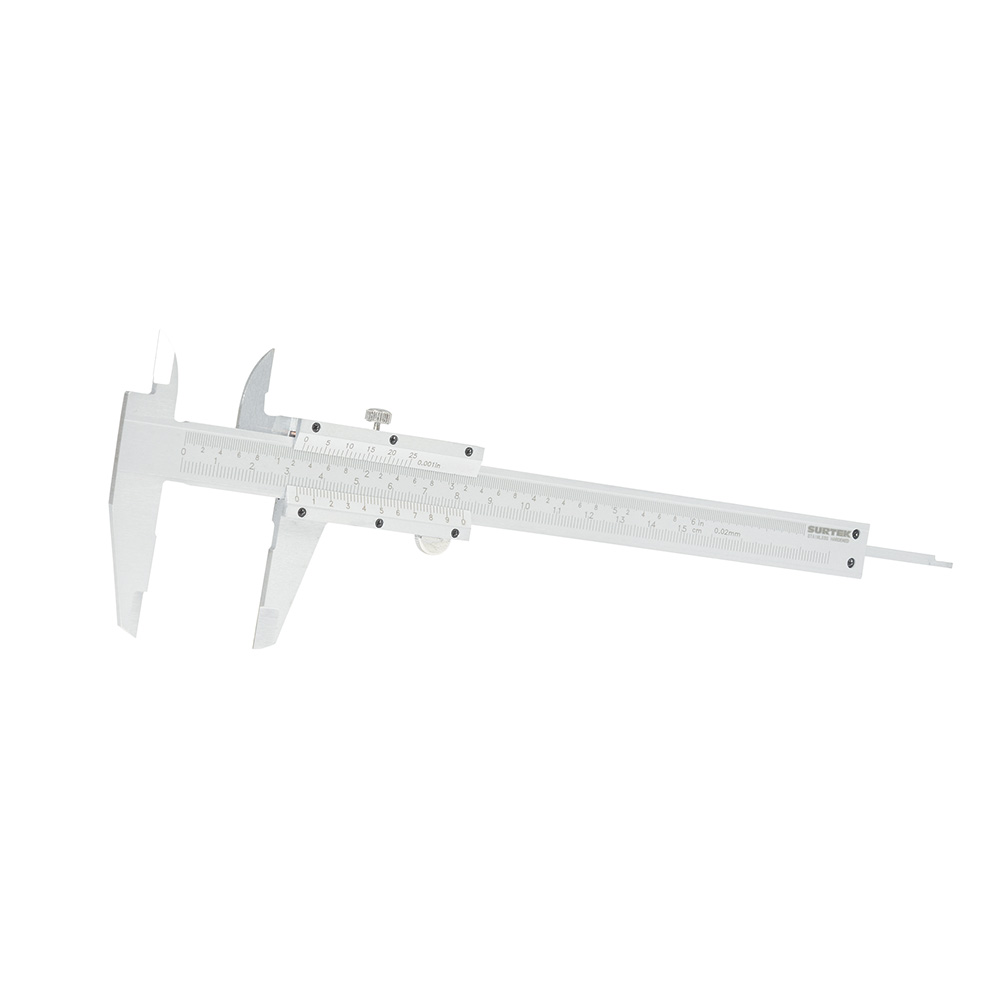 Calibrador pie de rey análogo vernier 0-6"