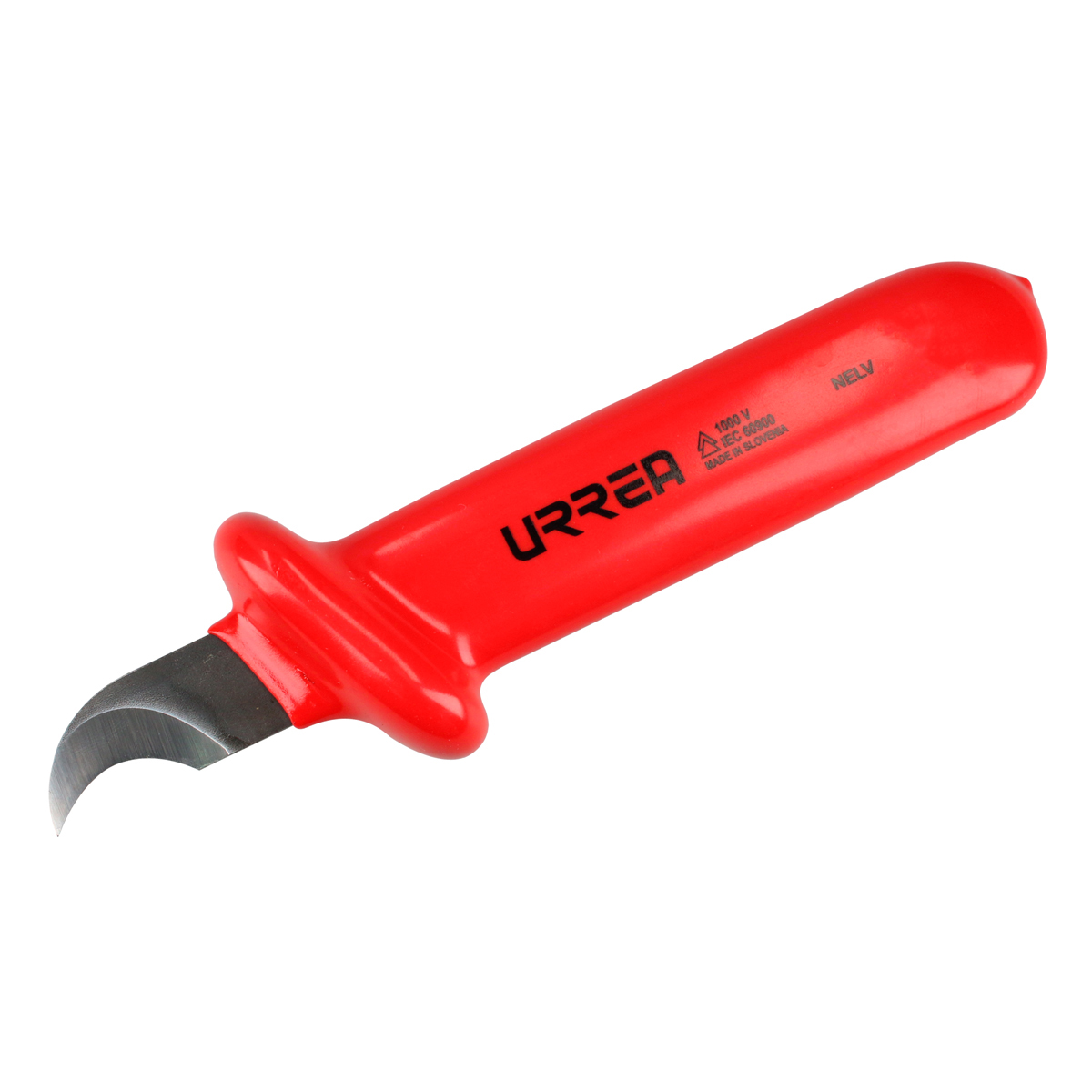 Navaja para electricista 1000 V con doble capa aislante, 7-3/32"
