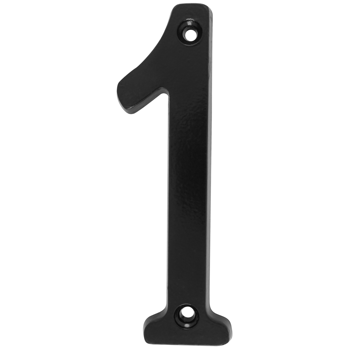Número 1 slim 4" negro