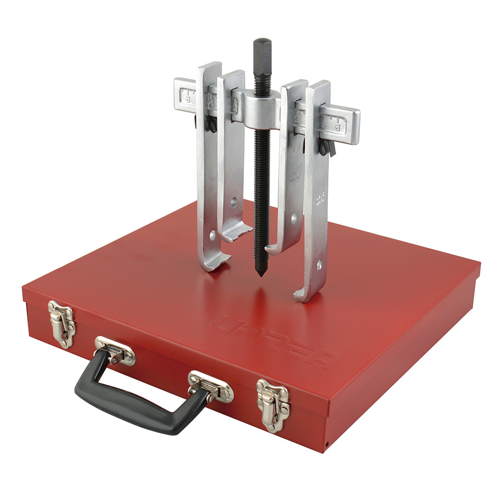 Extractor quijada recta tipo "A" 6 ton, 9 piezas en caja metálica