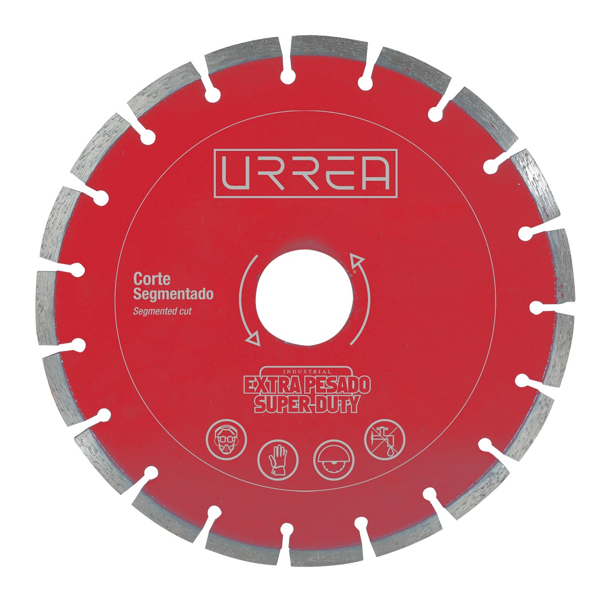 Disco de diamante segmentado 7",8,400 RPM