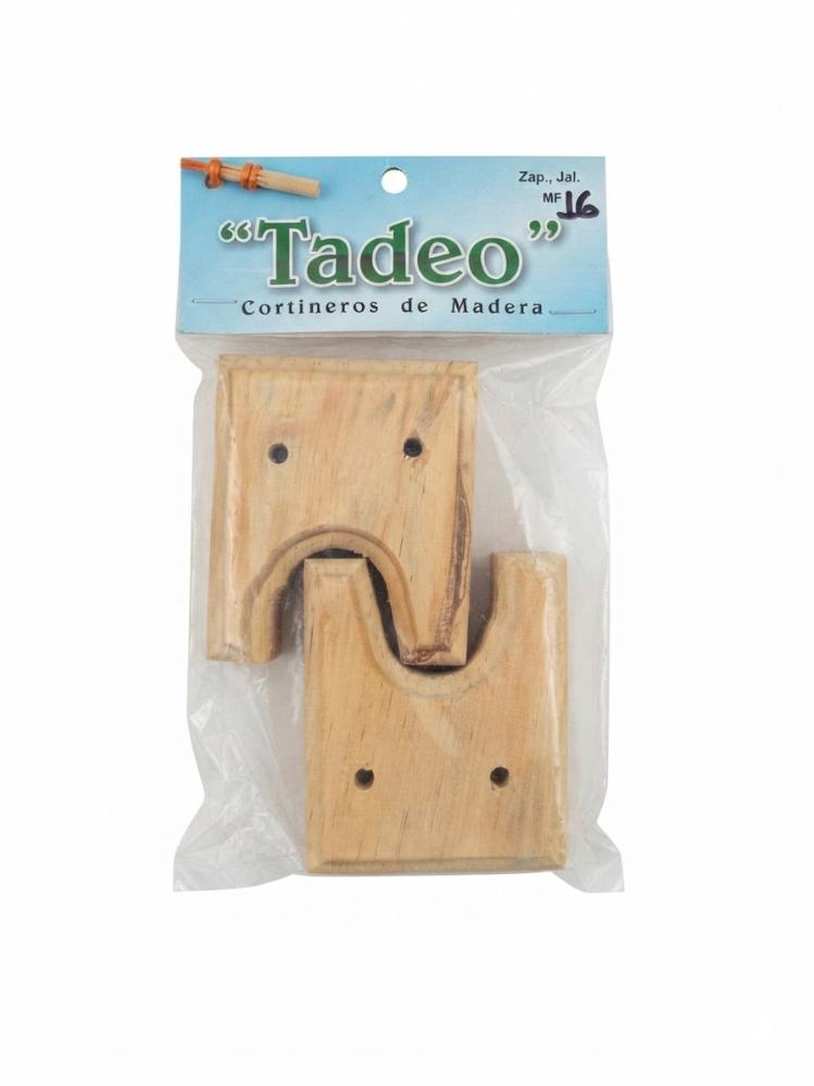 Cortinero de madera para Closet "Cuadrado", #16