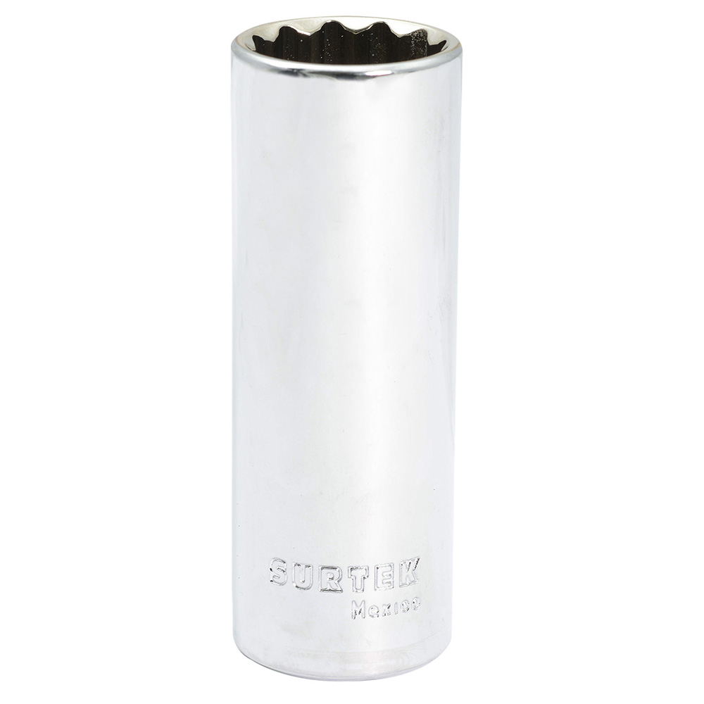 Dado largo cuadro de 1/2", 12 puntas, en pulgadas, 1-1/16"