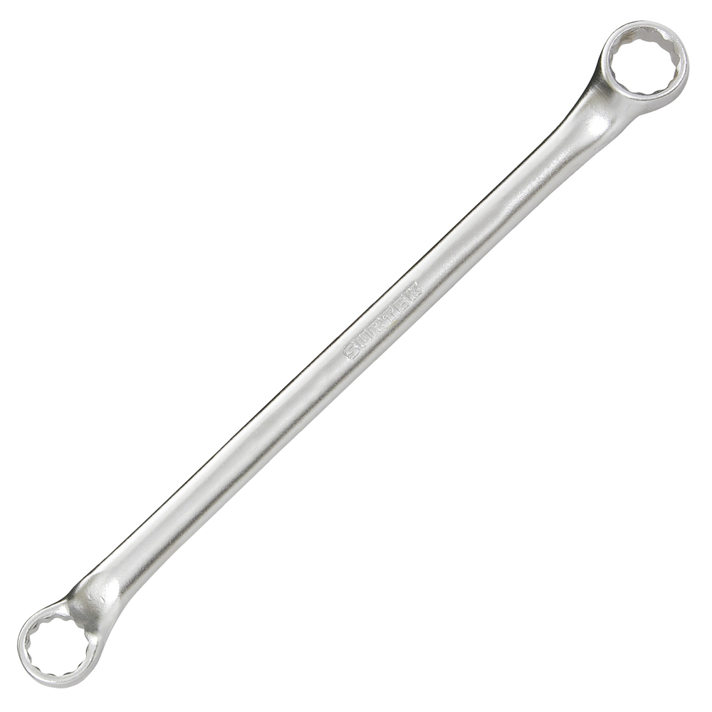 Llave de estrías pulido espejo de 45° en pulgadas, 12 puntas, 3/8" x 7/16"