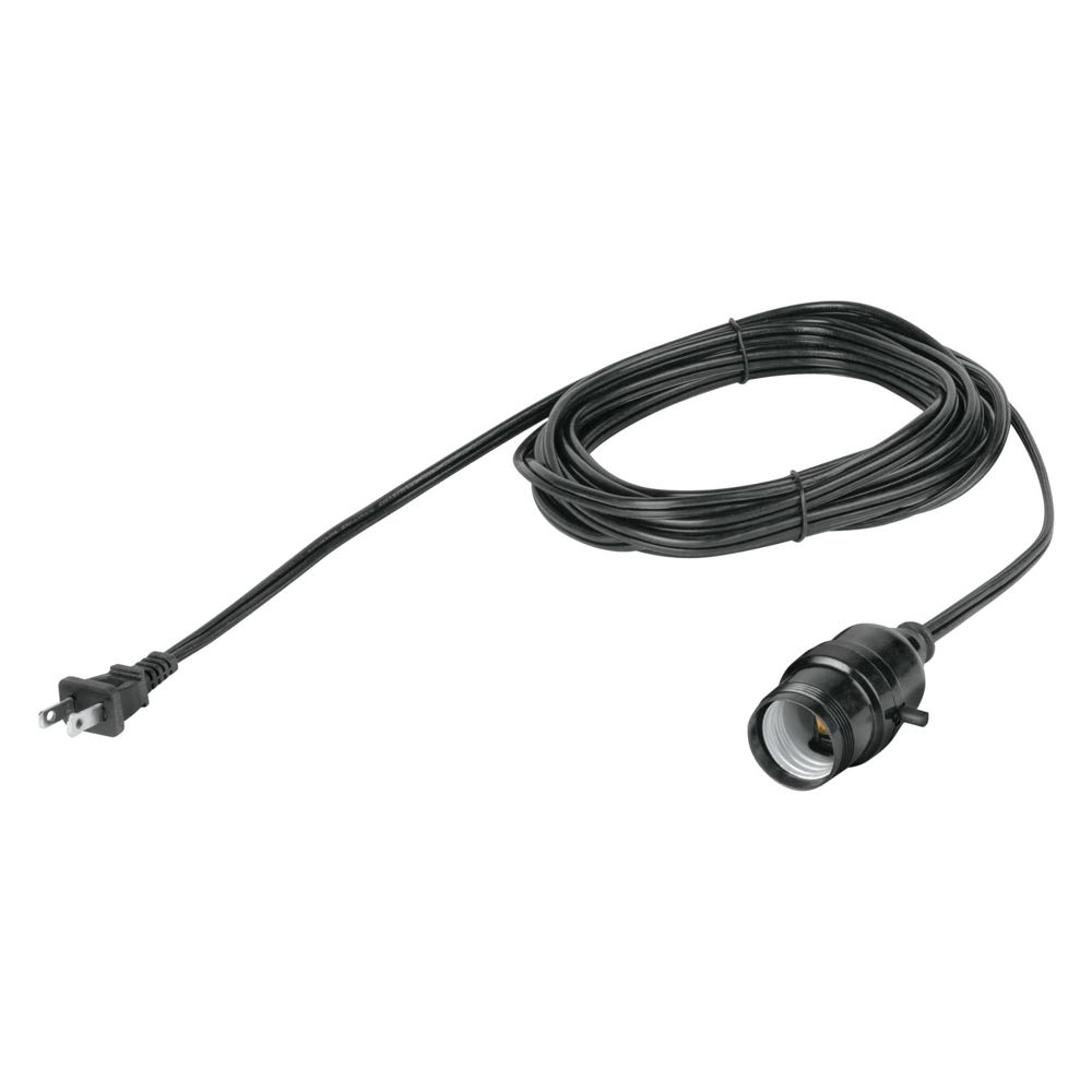 Portalámparas con cable de 6 m, VOLTECK