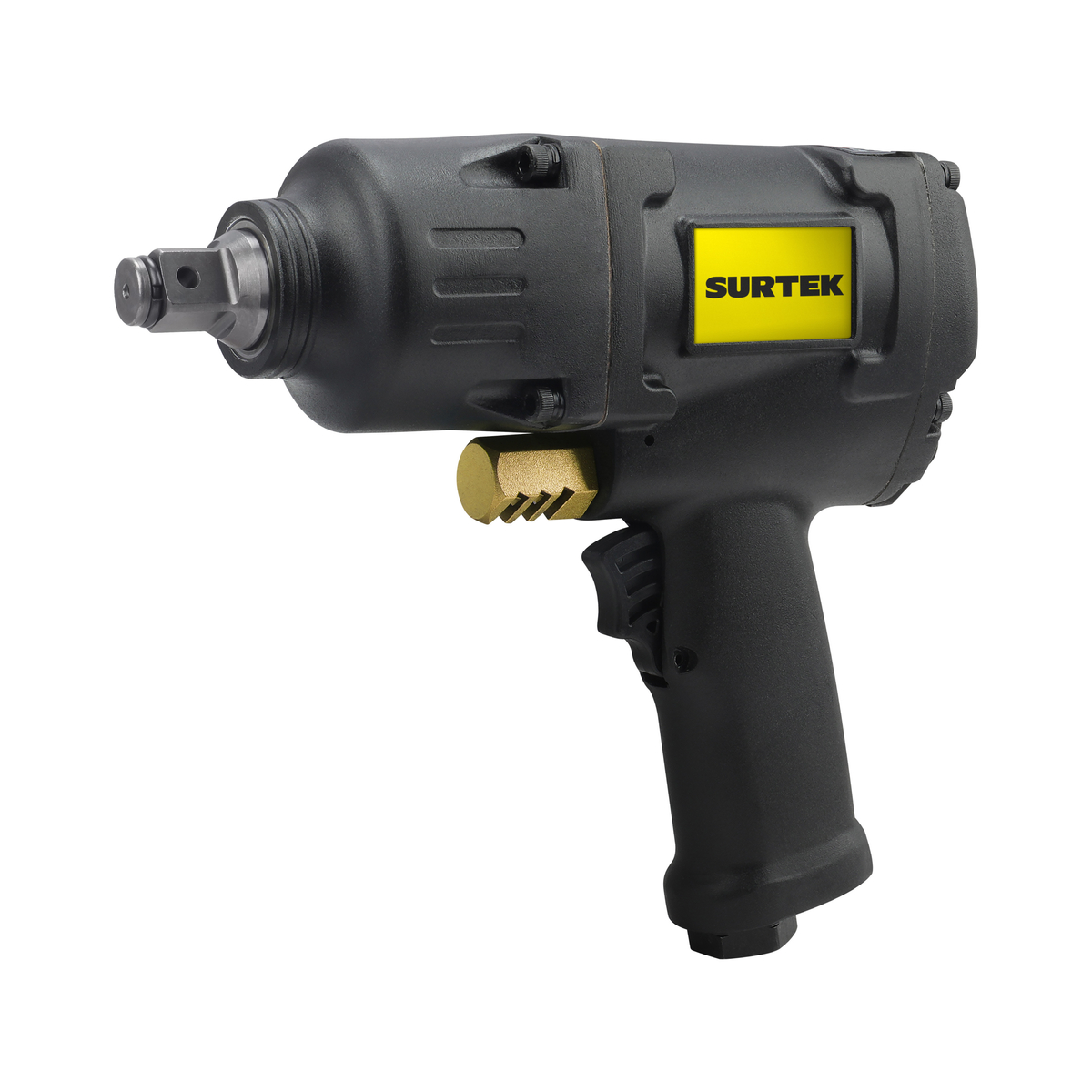 Pistola de impacto neumática cuadro de 3/4" 800 ft-lb sistema twin hammer