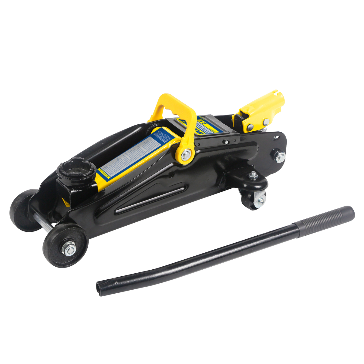 Gato hidráulico de patín compacto, 2 ton