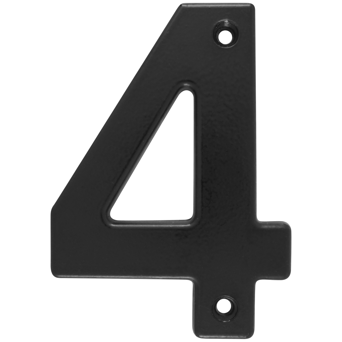 Número 4 bold 4" negro