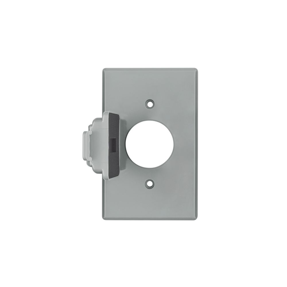 Placa contacto redondo, policarbonato,p/intemperie, Standard