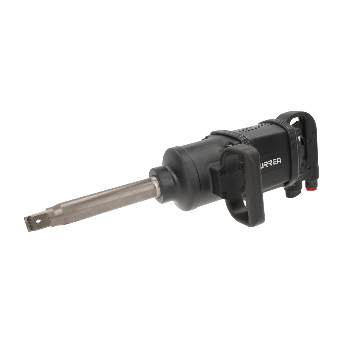 Pistola de impacto neumática cuadro de 1" 1,660 ft-lb con extensión 9" sistema twin hammer