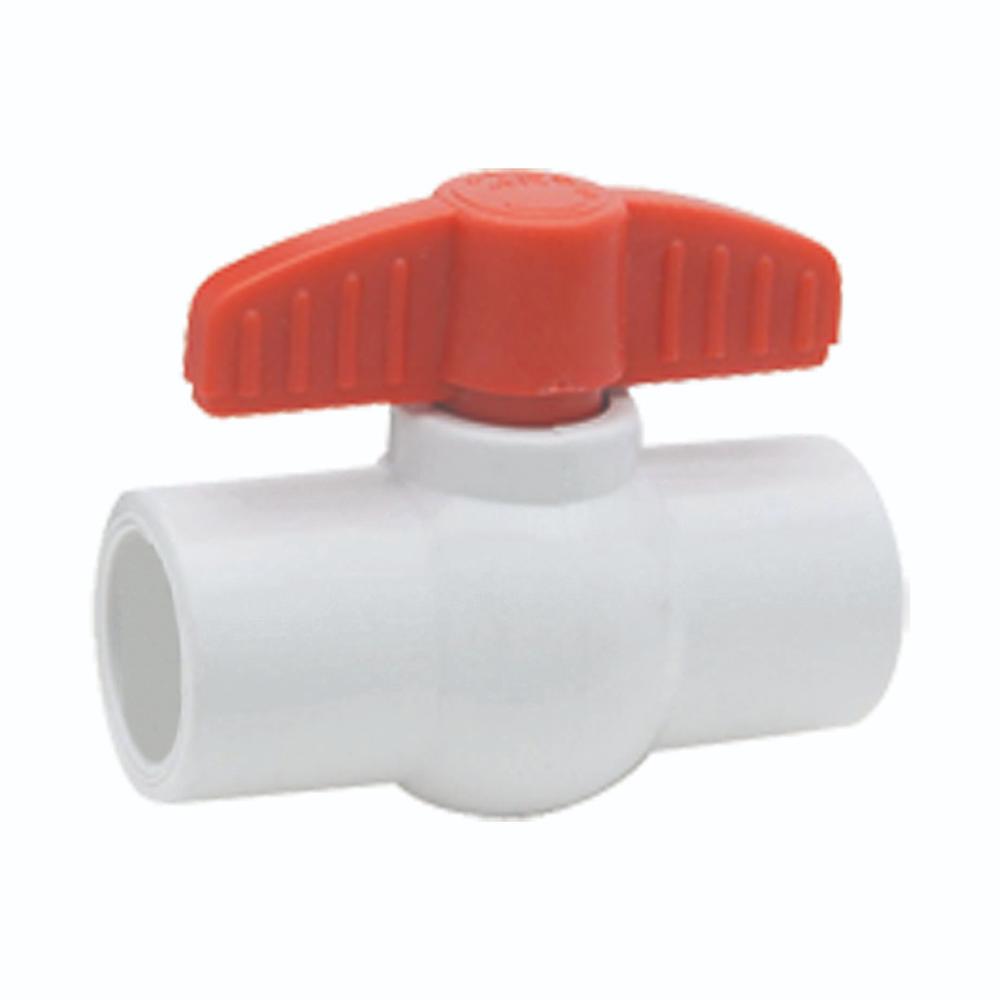 VALVULA DE ESFERA 3/4" PVC CEMENT. DICA