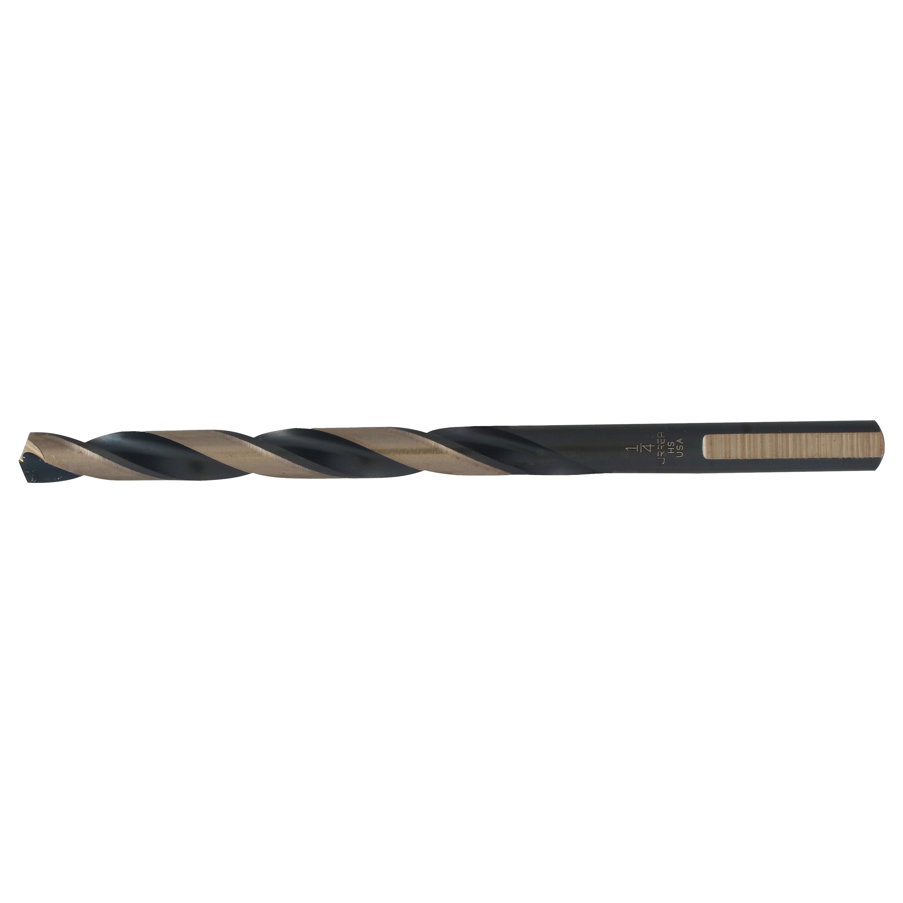 Broca premium de acero de alta velocidad 1/4" zanco 3 planos