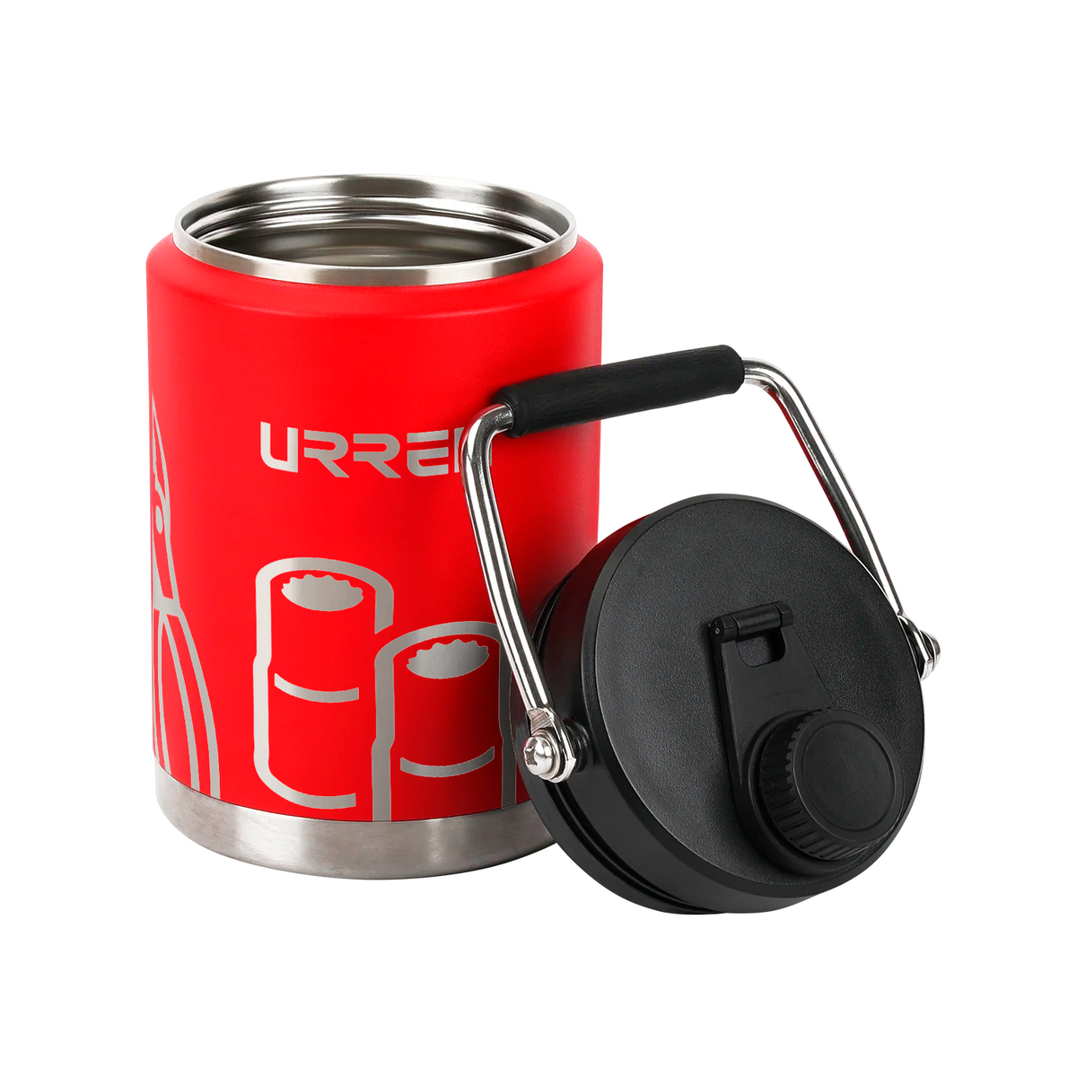 Termo de acero 1.9L, 14 x 32 cm