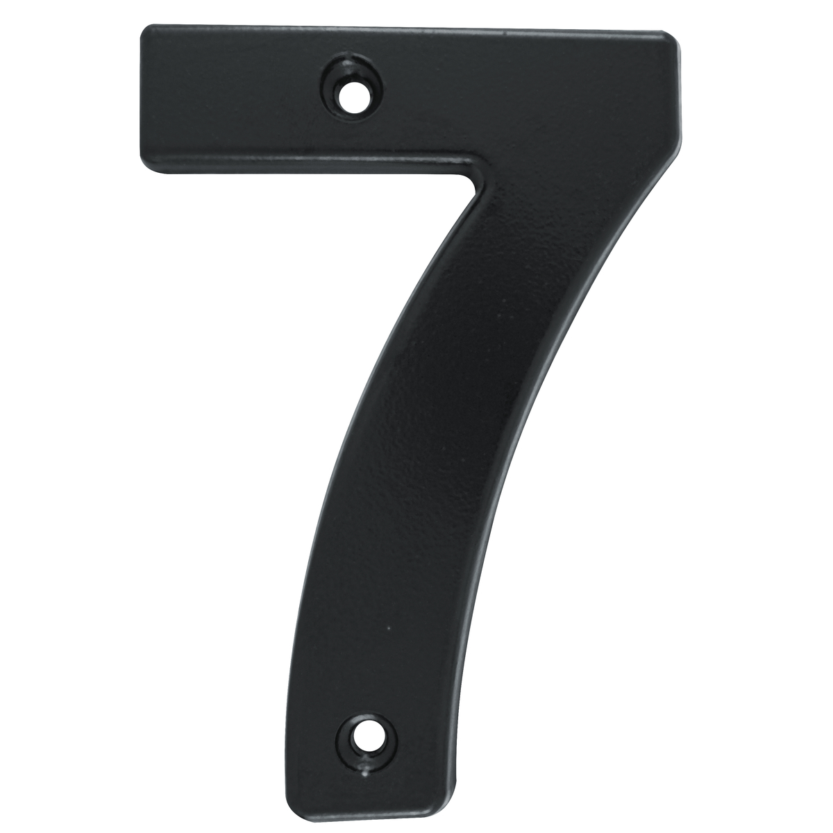 Número 7 bold 4" negro