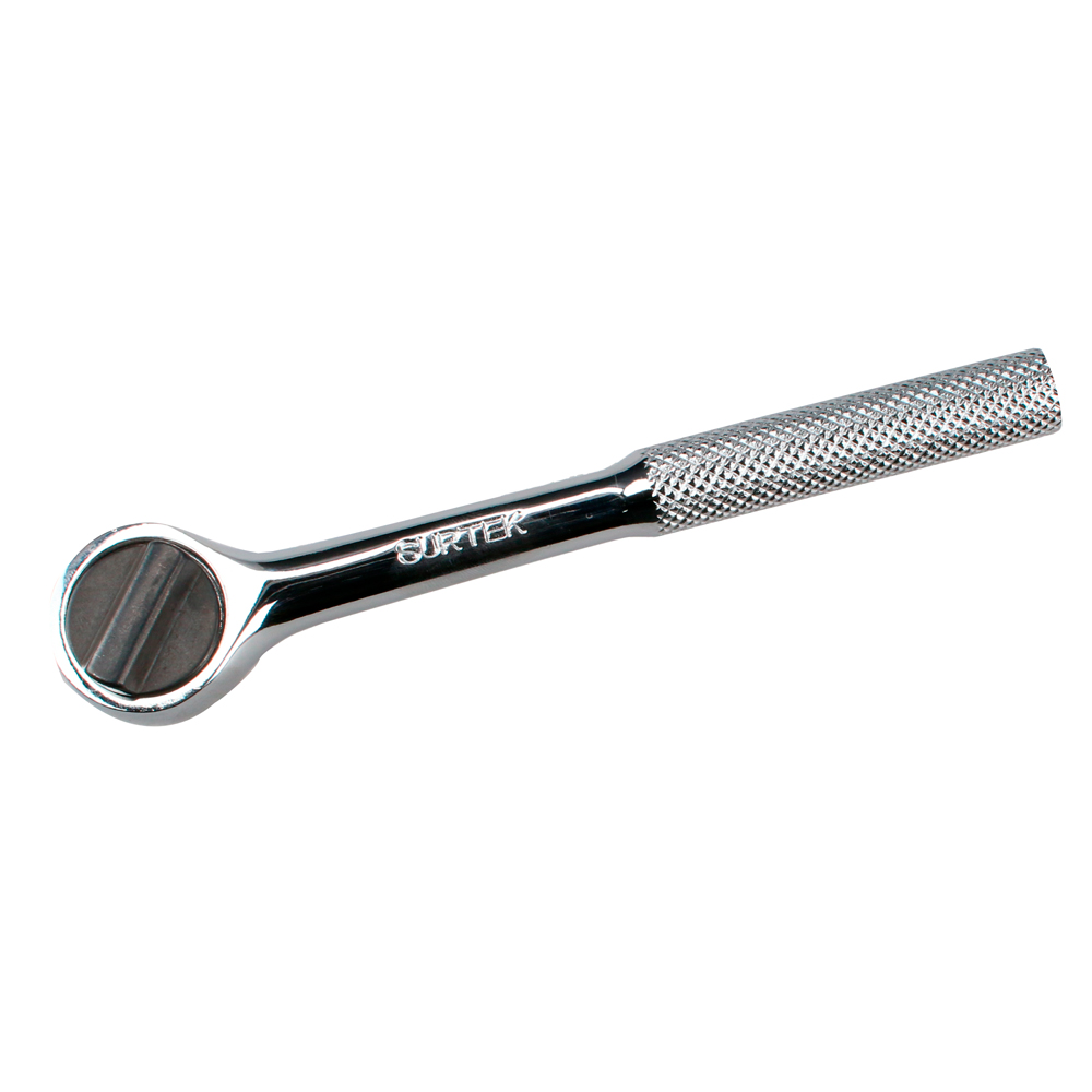 Matraca reversible cabeza redonda, para dado cuadro de 1/4"