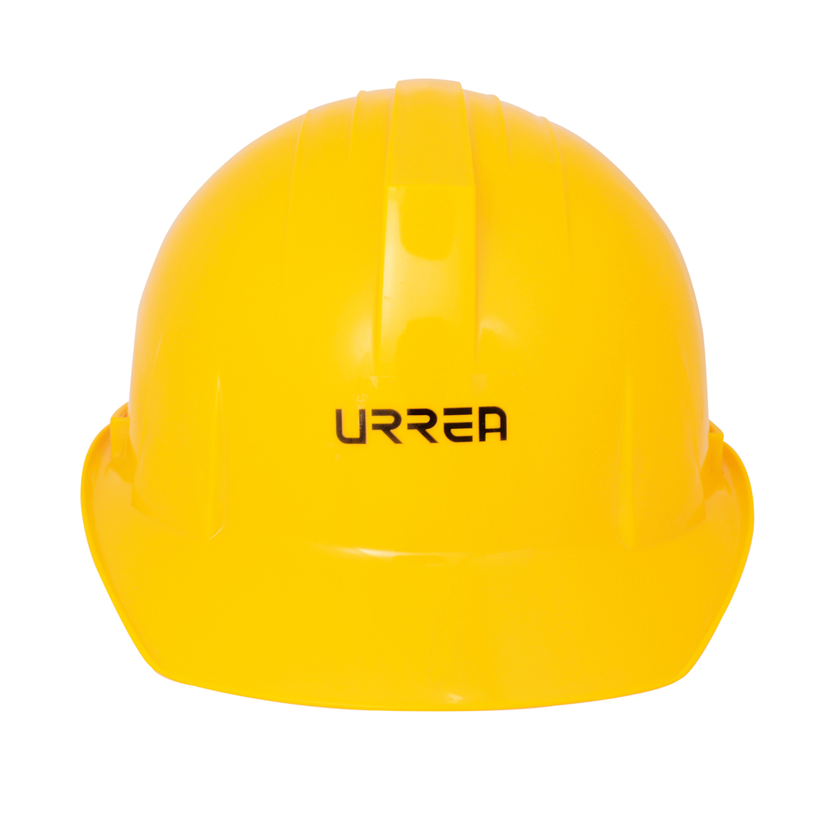 Casco de seguridad con ajuste de intervalos de 6 puntos, clase E, tipo 1, color amarillo