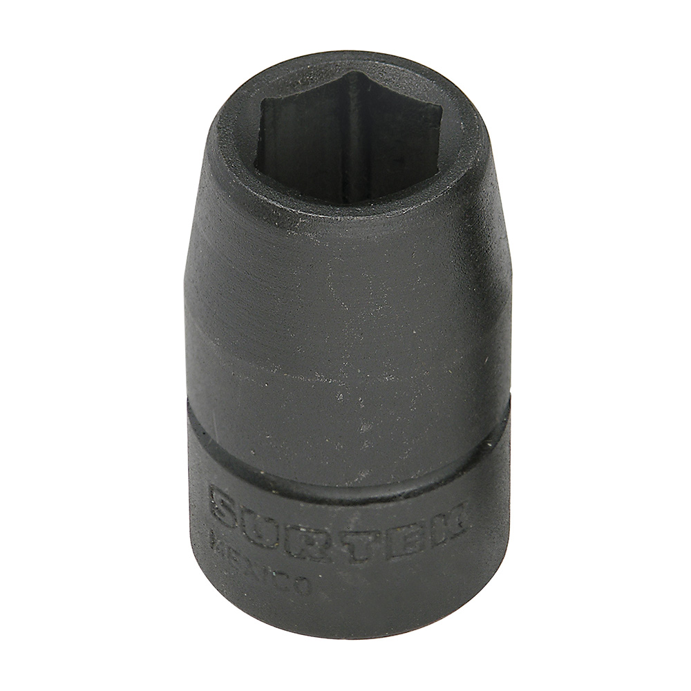 Dado de impacto cuadro de 1/2", 6 puntas, métrico, 10 mm