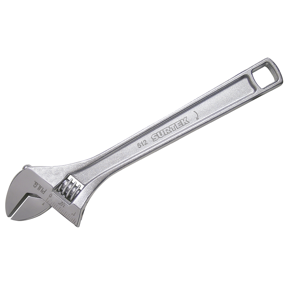Llave ajustable cromada 12" 1-5/16"