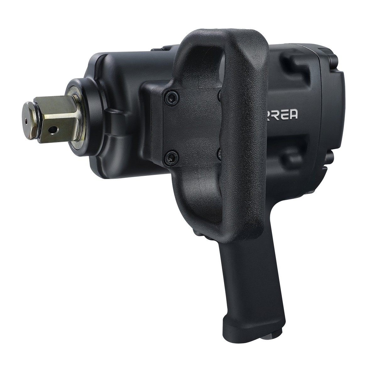 Pistola de impacto neumática cuadro de 1" 1,035 ft-lb sistema twin hammer