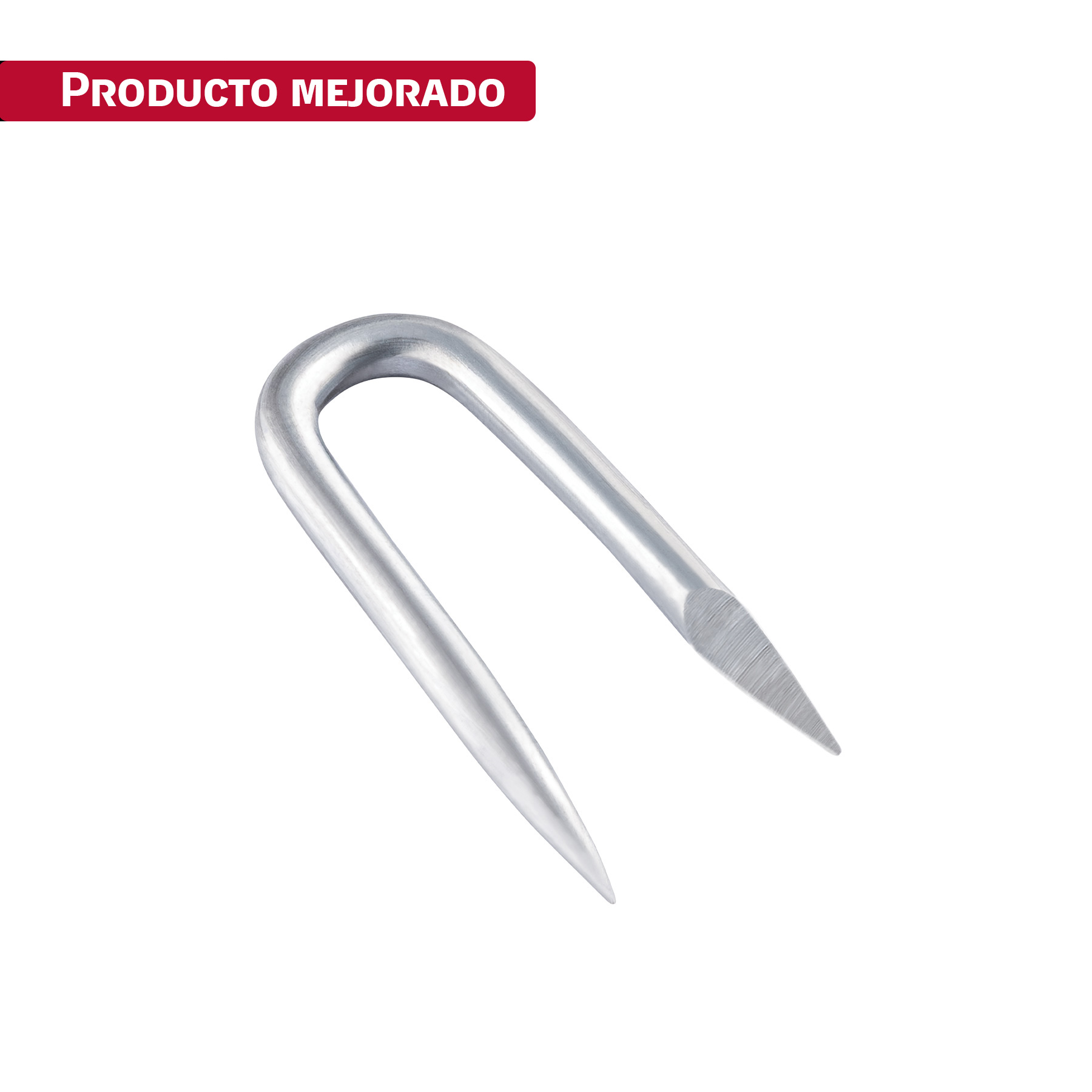 Bolsa con 1 kg grapas 1-1/2' galvanizadas p/alambre de púas