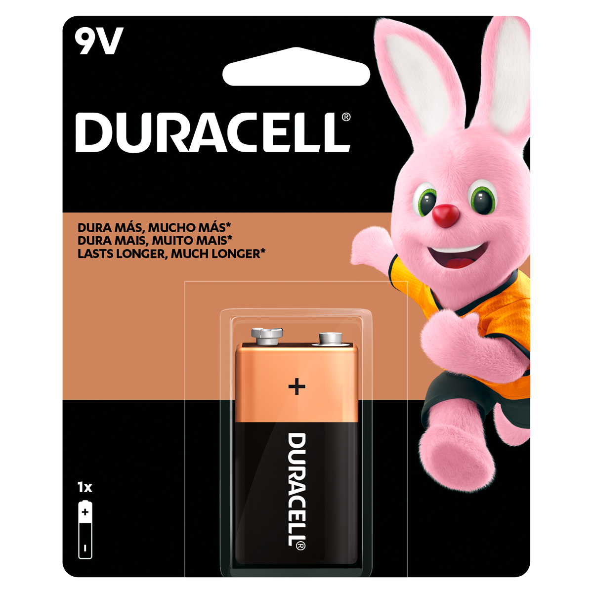 Pila alcalina Duracell "9V"