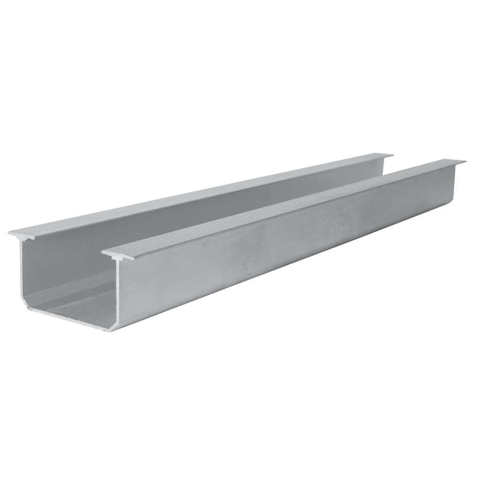 Riel tipo TT para clóset 3 m, de aluminio