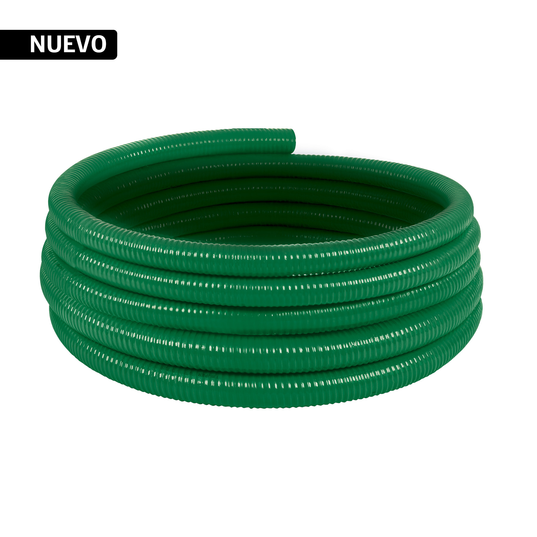 Manguera de succión y descarga 1.5' para motobomba,rollo 30m