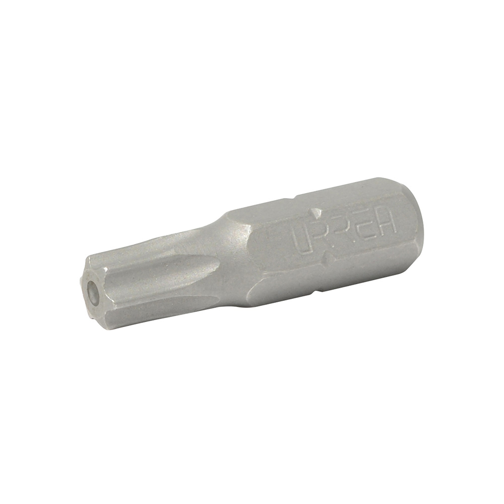 Punta Torx Tamper proof hexágono de 1/4", T20 x 1"