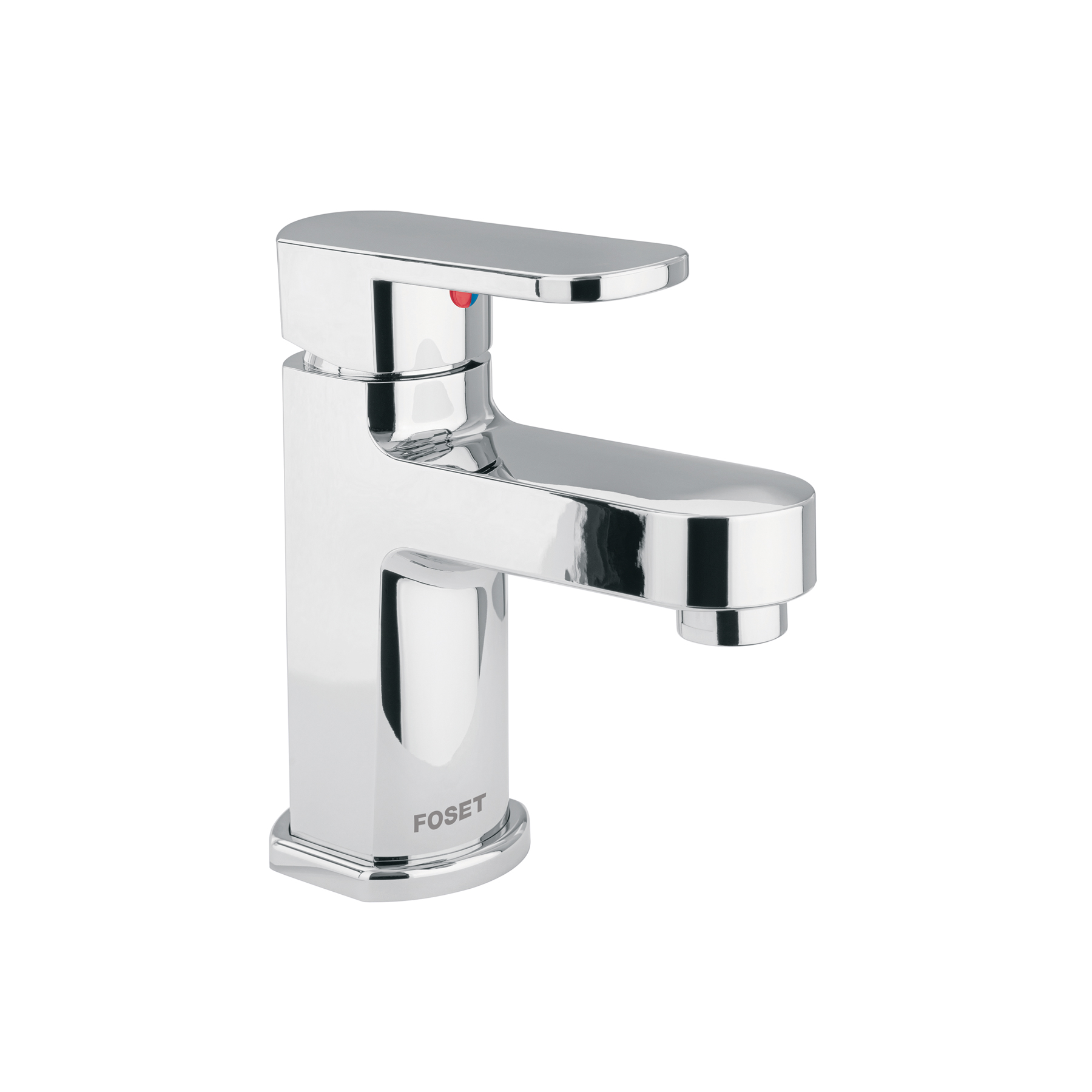 Monomando lavabo, ABS, nariz recta, BASIC
