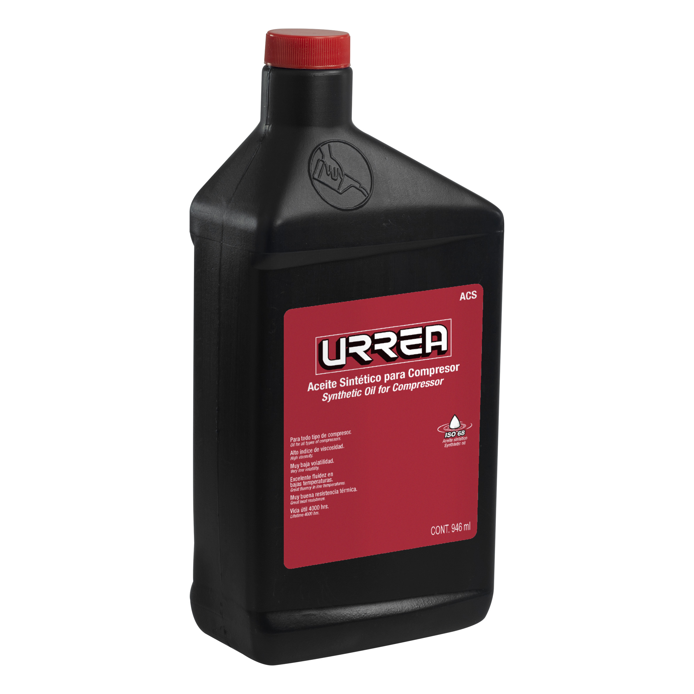 Aceite sintético para compresor, 946 ml