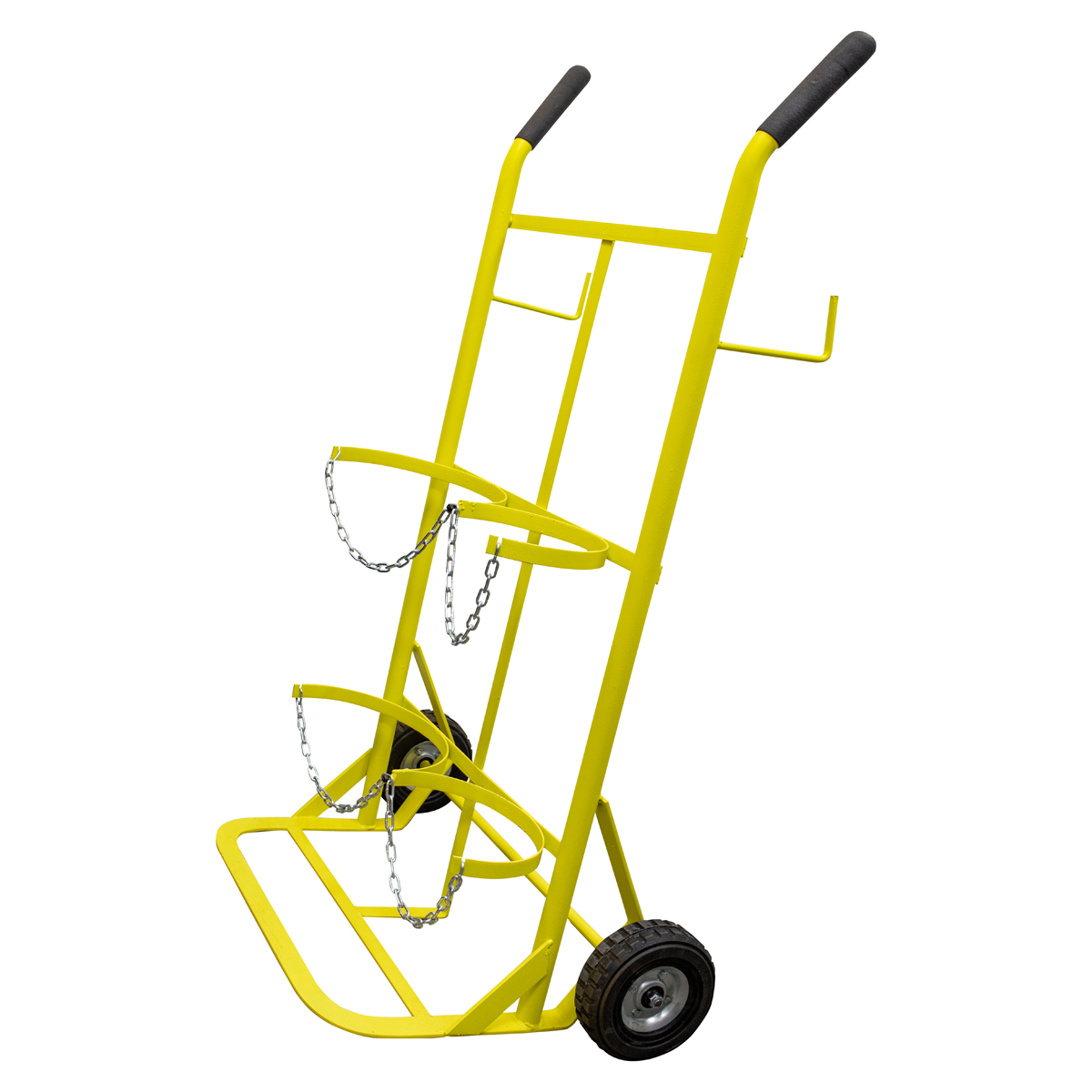Diablo para cilindros o tanques llanta sólida 7", capacidad 2 cilindros