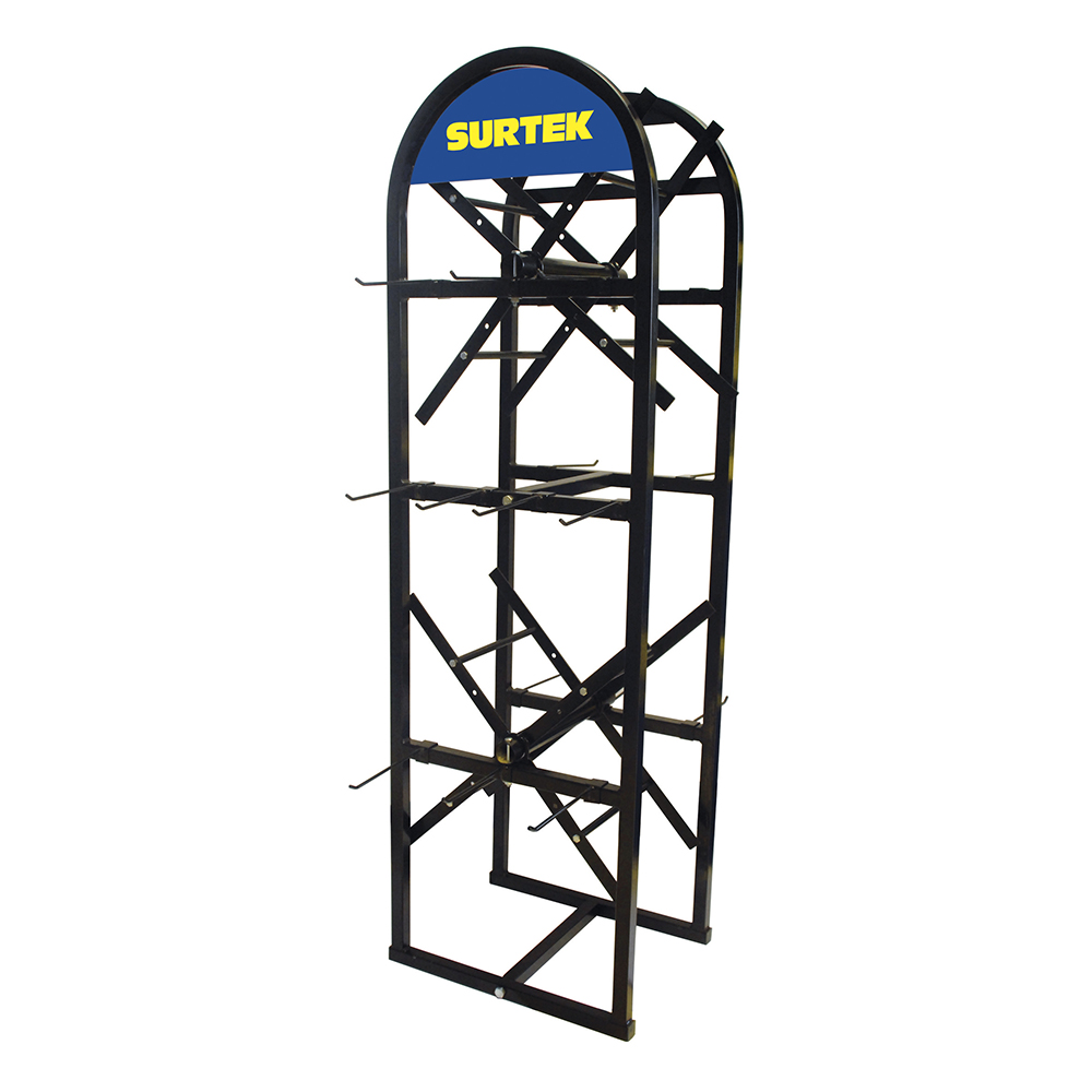 Rack de piso para mangueras y accesorios 36 cm x 45 x cm x 148 cm