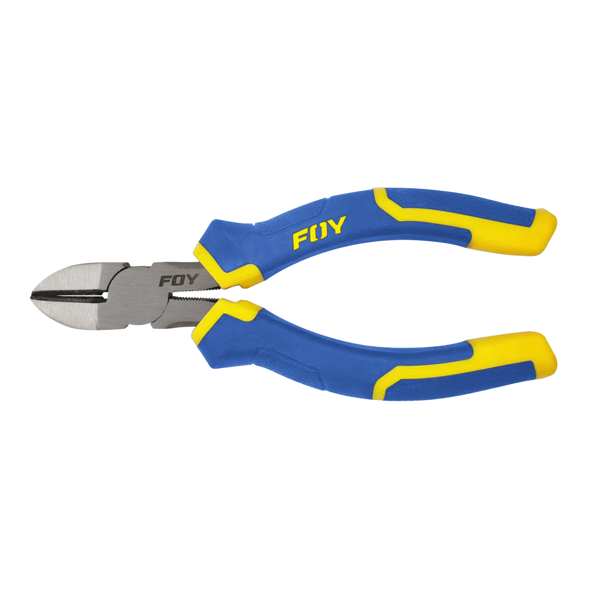 Pinza para electricista con mango bimaterial corte diagonal de 8"