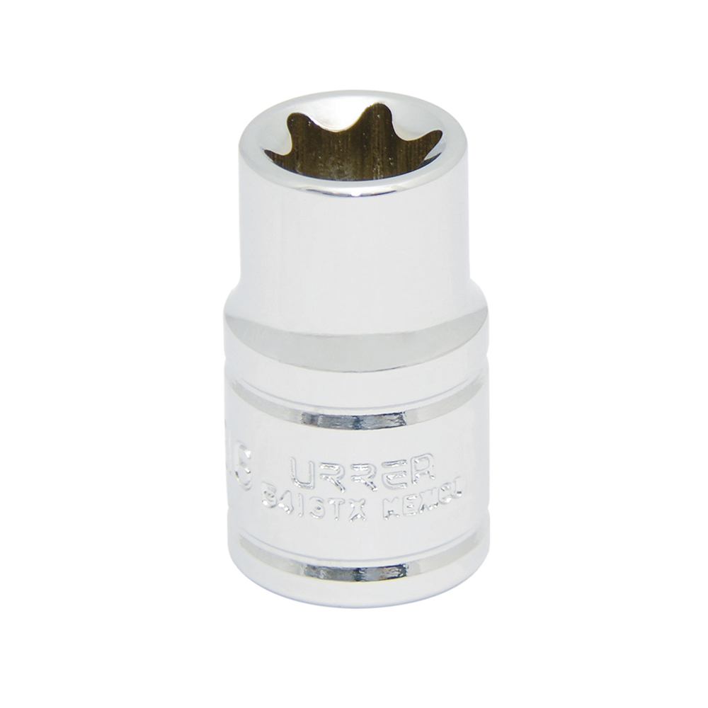 Dado torx hembra cuadro de 1/2", E16