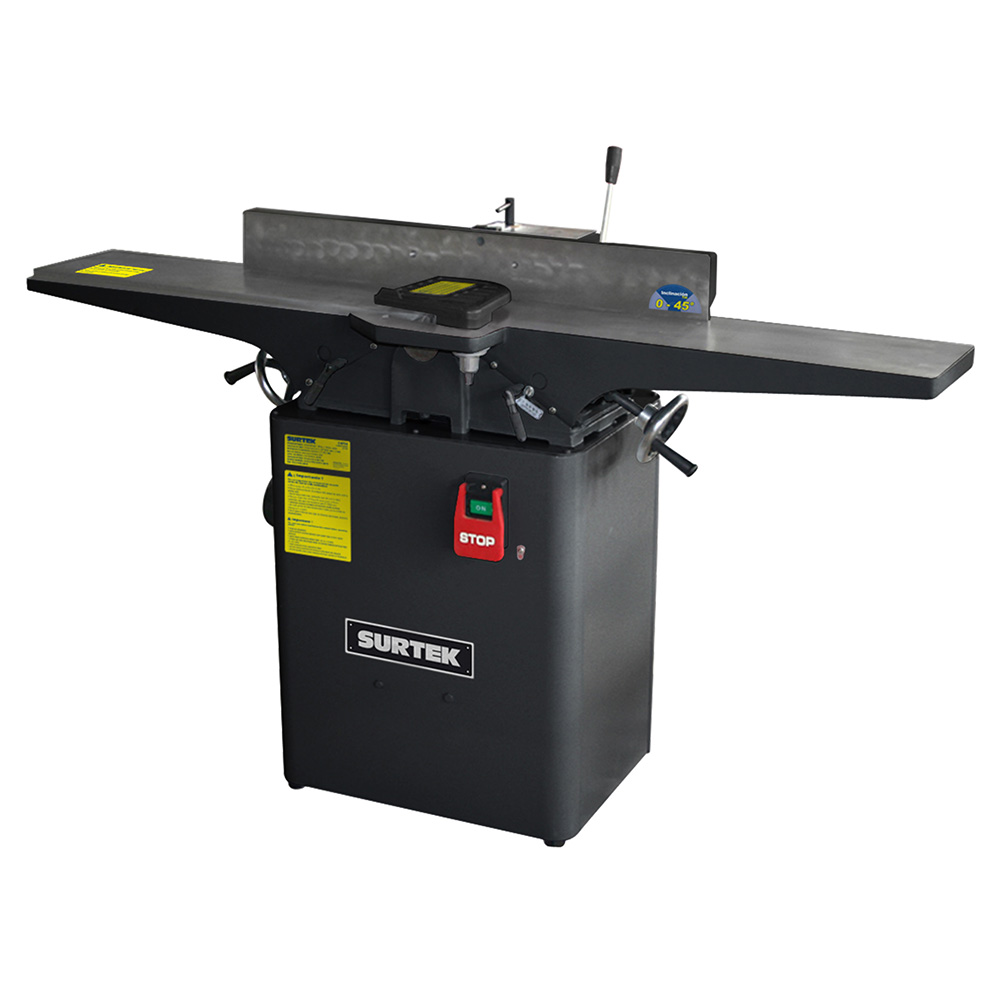 Canteadora 8" 2 HP, 1500 W,220 V,5200 RPM guía montada con ajuste de inclinación hasta 45°