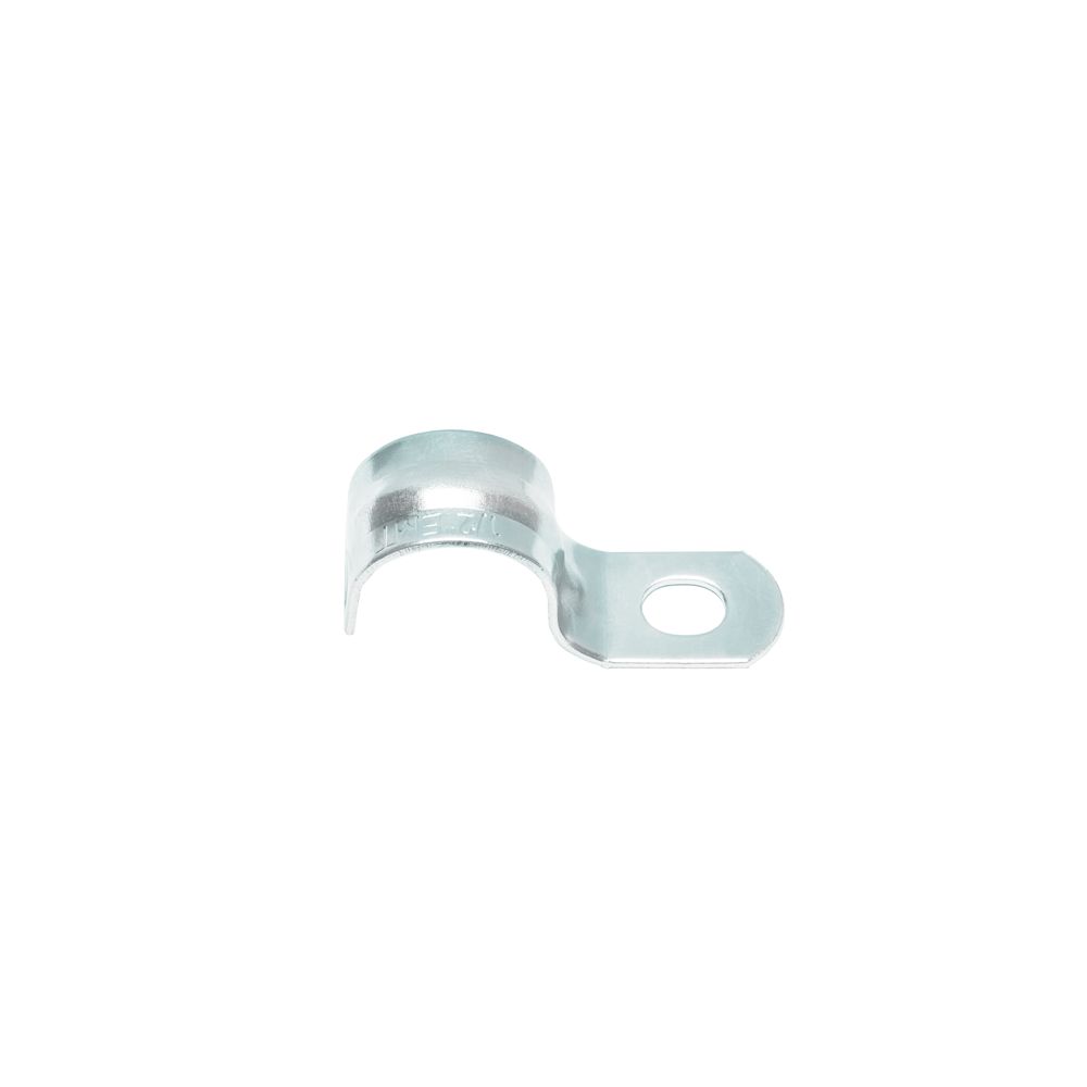 Bolsa c/10 abrazaderas tipo uña 1/2' p/tubo pared delgada
