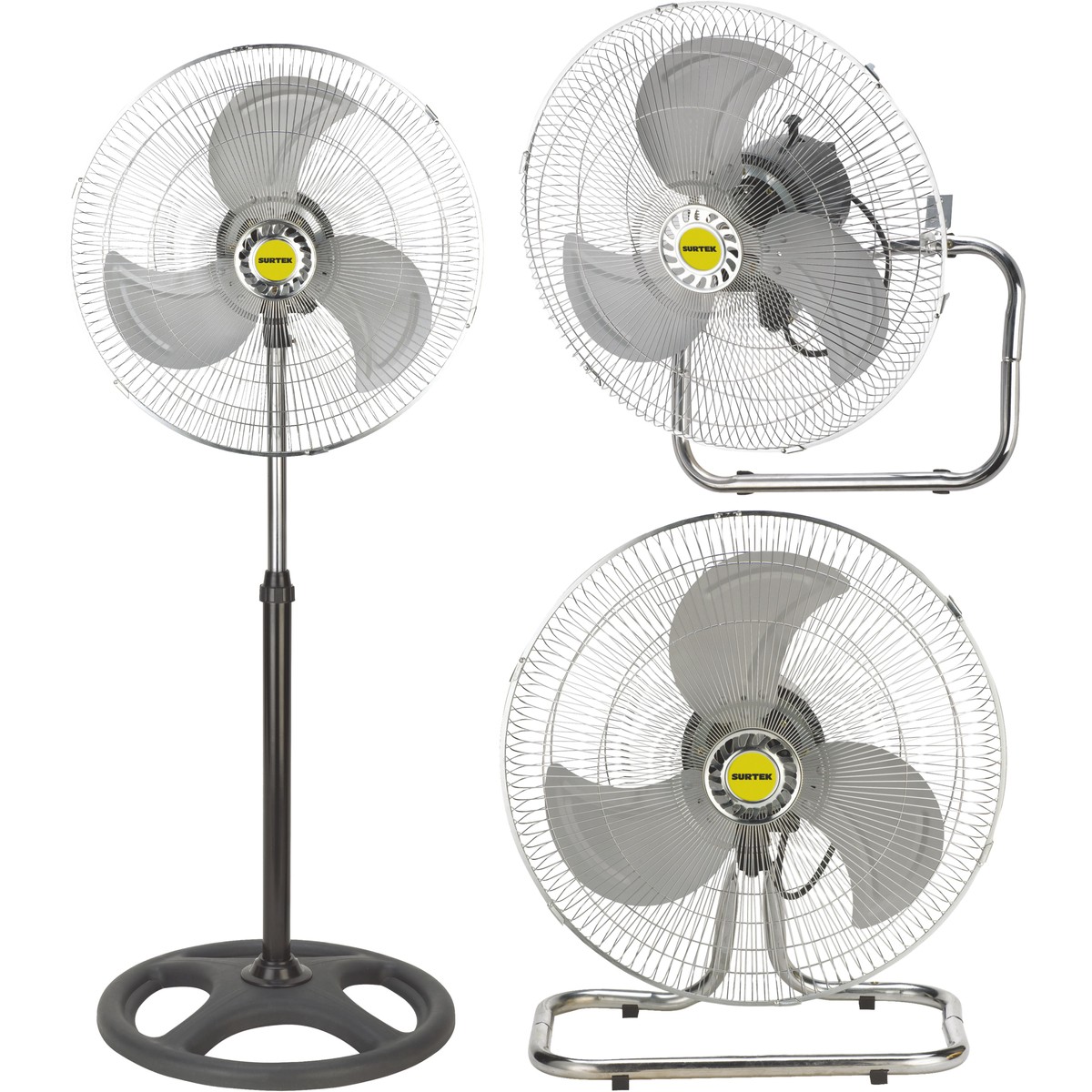 Ventilador 3 en 1, 3 velocidades, 18"